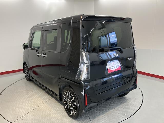 タントカスタムRS両側電動スライドドア 障害物センサー 前席シートヒーター 電動パーキング クルーズコントロール オートライト LEDヘッドライト プッシュスタート アイドリングストップ 電動格納ドアミラー キーフリー(愛媛県)の中古車