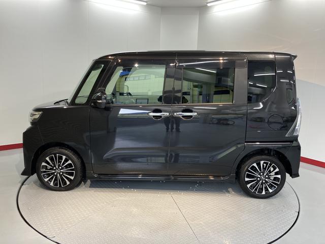 タントカスタムＲＳ４ＷＤ　ターボ車　純正ナビ　パノラマモニター　地上デジタルＴＶ　ドライブレコーダー　ＥＴＣ　両側電動スライドドア　電動パーキング　前席シートヒーター　ＬＥＤヘッドライト　オートライト　スマートアシスト（愛媛県）の中古車