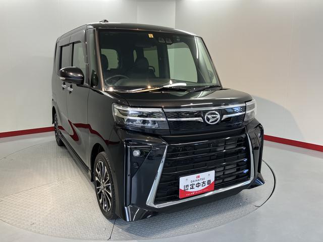 タントカスタムＲＳ４ＷＤ　ターボ車　純正ナビ　パノラマモニター　地上デジタルＴＶ　ドライブレコーダー　ＥＴＣ　両側電動スライドドア　電動パーキング　前席シートヒーター　ＬＥＤヘッドライト　オートライト　スマートアシスト（愛媛県）の中古車