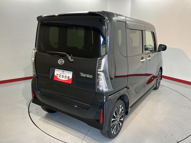 タントカスタムＲＳ４ＷＤ　ターボ車　純正ナビ　パノラマモニター　地上デジタルＴＶ　ドライブレコーダー　ＥＴＣ　両側電動スライドドア　電動パーキング　前席シートヒーター　ＬＥＤヘッドライト　オートライト　スマートアシスト（愛媛県）の中古車