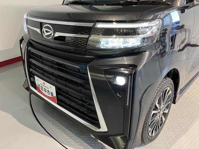 タントカスタムＲＳ４ＷＤ　ターボ車　純正ナビ　パノラマモニター　地上デジタルＴＶ　ドライブレコーダー　ＥＴＣ　両側電動スライドドア　電動パーキング　前席シートヒーター　ＬＥＤヘッドライト　オートライト　スマートアシスト（愛媛県）の中古車