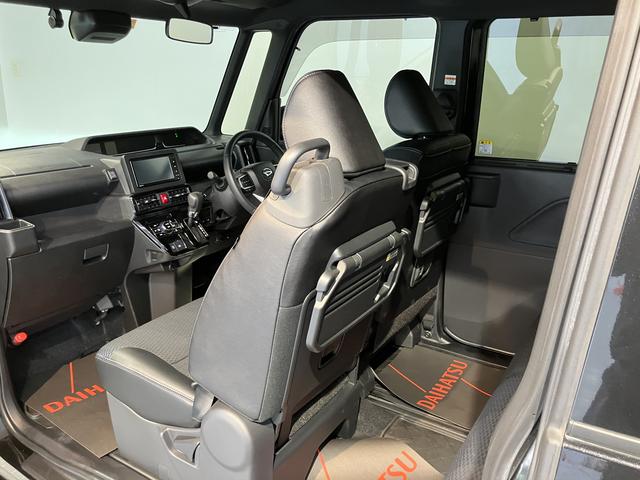 タントカスタムＲＳ４ＷＤ　ターボ車　純正ナビ　パノラマモニター　地上デジタルＴＶ　ドライブレコーダー　ＥＴＣ　両側電動スライドドア　電動パーキング　前席シートヒーター　ＬＥＤヘッドライト　オートライト　スマートアシスト（愛媛県）の中古車