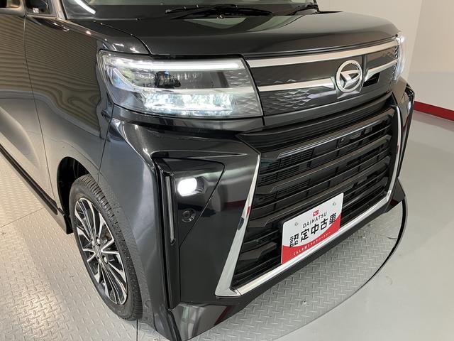 タントカスタムＲＳ４ＷＤ　ターボ車　純正ナビ　パノラマモニター　地上デジタルＴＶ　ドライブレコーダー　ＥＴＣ　両側電動スライドドア　電動パーキング　前席シートヒーター　ＬＥＤヘッドライト　オートライト　スマートアシスト（愛媛県）の中古車