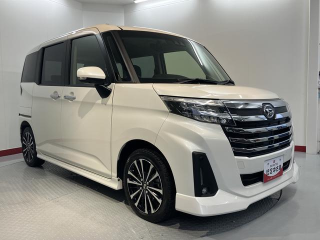 トールカスタムG ターボ2WD プッシュスタート 両側電動スライドドア アイドリングストップ車 コーナーセンサー 運転席・助手席シートヒーター 電動パーキングブレーキ オートブレーキホールド LEDヘッドライト オートライト(愛媛県)の中古車