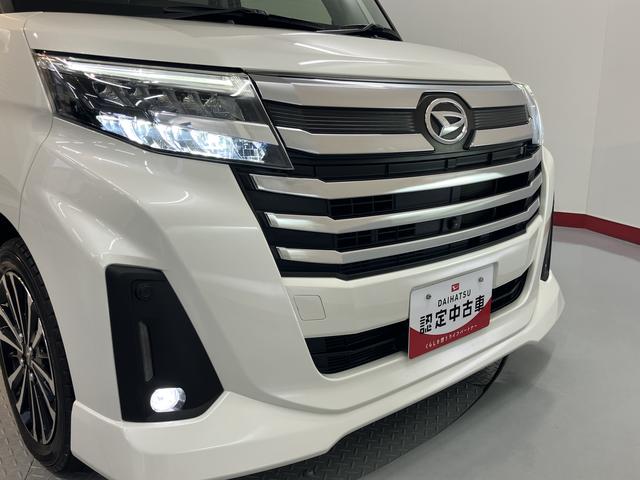 トールカスタムG ターボ2WD プッシュスタート 両側電動スライドドア アイドリングストップ車 コーナーセンサー 運転席・助手席シートヒーター 電動パーキングブレーキ オートブレーキホールド LEDヘッドライト オートライト(愛媛県)の中古車