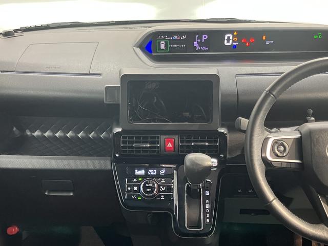 タントカスタムX両側電動スライドドア オートライト LEDヘッドライト プッシュスタート アイドリングストップ ベンチシート 障害物センサー 電動格納ドアミラー キーフリーシステム(愛媛県)の中古車