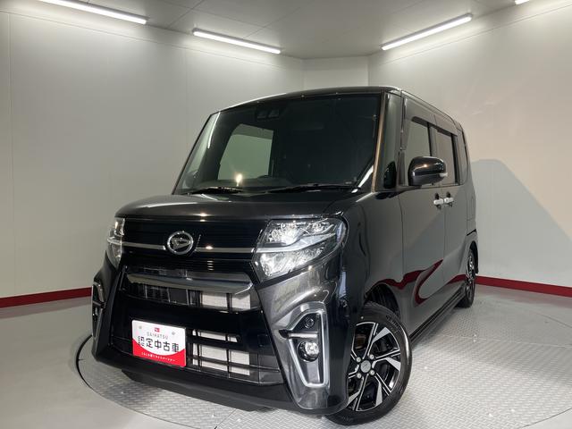 タントカスタムX両側電動スライドドア オートライト LEDヘッドライト プッシュスタート アイドリングストップ ベンチシート 障害物センサー 電動格納ドアミラー キーフリーシステム(愛媛県)の中古車