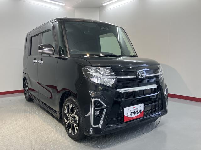 タントカスタムX両側電動スライドドア オートライト LEDヘッドライト プッシュスタート アイドリングストップ ベンチシート 障害物センサー 電動格納ドアミラー キーフリーシステム(愛媛県)の中古車