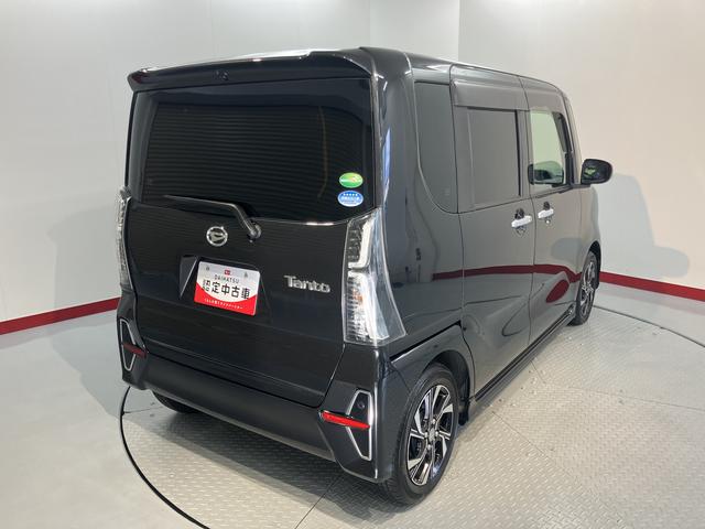 タントカスタムX両側電動スライドドア オートライト LEDヘッドライト プッシュスタート アイドリングストップ ベンチシート 障害物センサー 電動格納ドアミラー キーフリーシステム(愛媛県)の中古車
