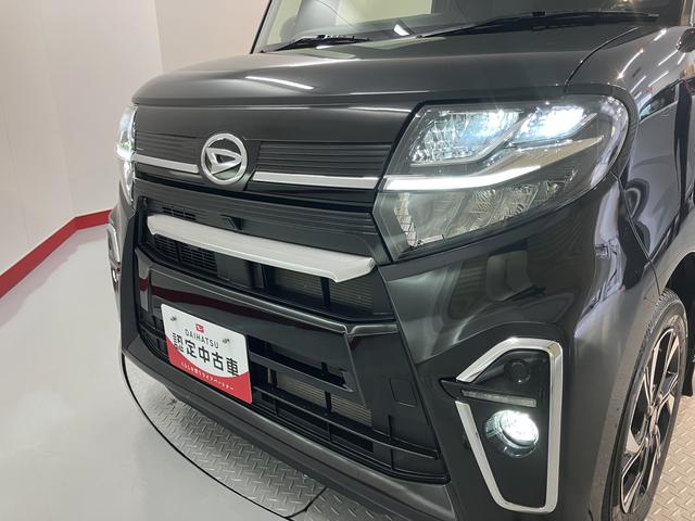 タントカスタムX両側電動スライドドア オートライト LEDヘッドライト プッシュスタート アイドリングストップ ベンチシート 障害物センサー 電動格納ドアミラー キーフリーシステム(愛媛県)の中古車