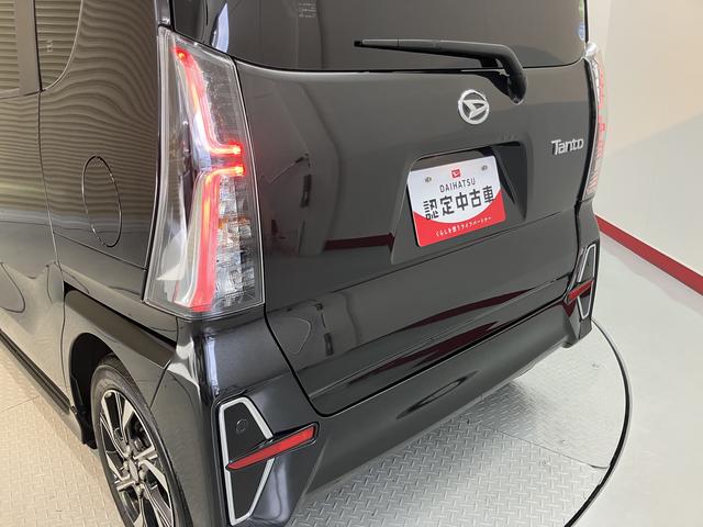 タントカスタムX両側電動スライドドア オートライト LEDヘッドライト プッシュスタート アイドリングストップ ベンチシート 障害物センサー 電動格納ドアミラー キーフリーシステム(愛媛県)の中古車