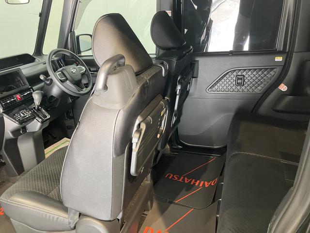 タントカスタムX両側電動スライドドア オートライト LEDヘッドライト プッシュスタート アイドリングストップ ベンチシート 障害物センサー 電動格納ドアミラー キーフリーシステム(愛媛県)の中古車