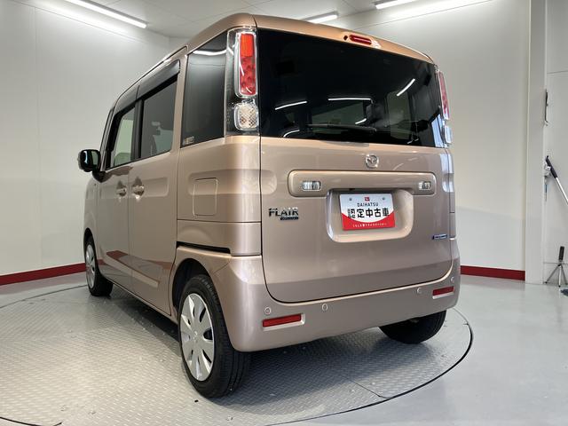 フレアワゴンハイブリッドXS2WD プッシュスタート アイドリングストップ 運転席シートヒーター オートライト オートマチックハイビーム コーナーセンサー 両側電動スライドドア LEDヘッドライト ベンチシート 盗難防止装置(愛媛県)の中古車