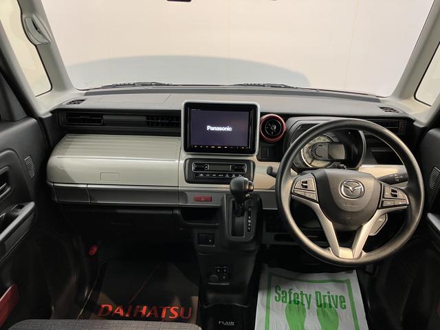 フレアワゴンハイブリッドXS2WD プッシュスタート アイドリングストップ 運転席シートヒーター オートライト オートマチックハイビーム コーナーセンサー 両側電動スライドドア LEDヘッドライト ベンチシート 盗難防止装置(愛媛県)の中古車