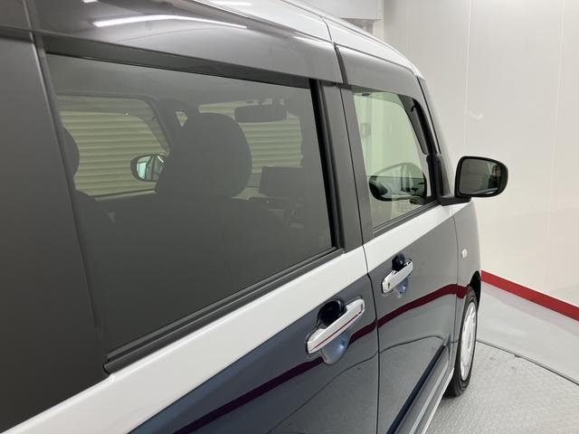 ムーヴキャンバスストライプスG2WD プッシュスタート 両側電動スライドドア コーナーセンサー アイドリングストップ オートライト オートマチックハイビーム 運転席・助手席シートヒーター 電動パーキングブレーキ ベンチシート(愛媛県)の中古車