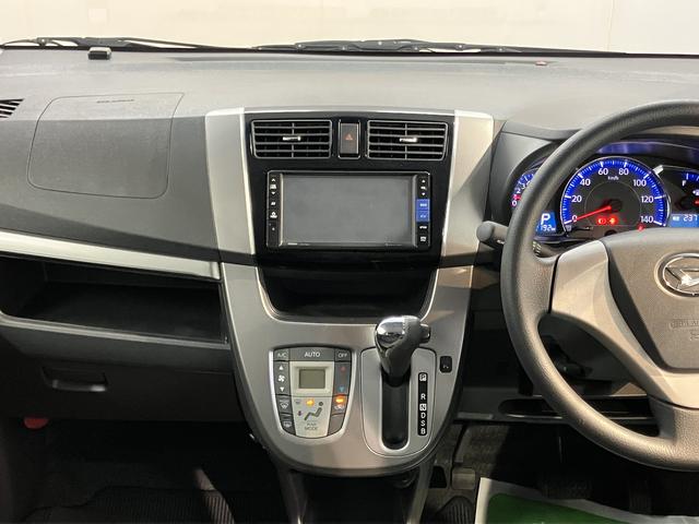 ムーヴカスタム X社外ナビ フルセグTV CD DVD USB Bluetooth ETC オートライト LEDヘッドライト プッシュスタート アイドリングストップ ベンチシート 電動格納ドアミラー キーフリーシステム(愛媛県)の中古車