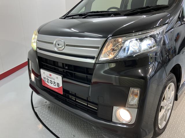 ムーヴカスタム X社外ナビ フルセグTV CD DVD USB Bluetooth ETC オートライト LEDヘッドライト プッシュスタート アイドリングストップ ベンチシート 電動格納ドアミラー キーフリーシステム(愛媛県)の中古車