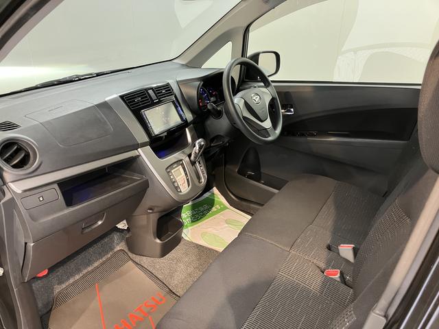 ムーヴカスタム X社外ナビ フルセグTV CD DVD USB Bluetooth ETC オートライト LEDヘッドライト プッシュスタート アイドリングストップ ベンチシート 電動格納ドアミラー キーフリーシステム(愛媛県)の中古車