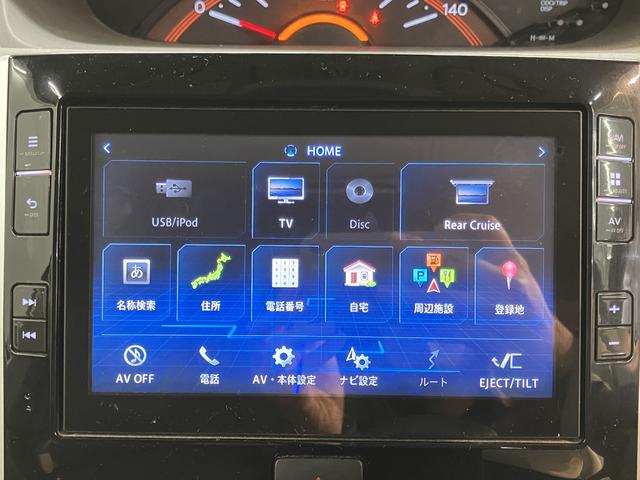 タントXターボ SAIII純正ナビ バックモニター フルセグTV CD DVD USB Bluetooth ドラレコ ETC 両側電動スライドドア オートライト LEDヘッドライト 運転席シートヒーター アイドリングストップ(愛媛県)の中古車