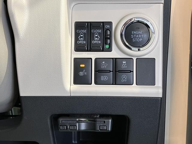 ムーヴキャンバスGメイクアップVS SAIII純正ナビ パノラマモニター フルセグTV CD DVD USB Bluetooth ドラレコ ETC 両側電動スライドドア 運転席シートヒーター オートライト LEDヘッドライト 電動格納ドアミラー(愛媛県)の中古車