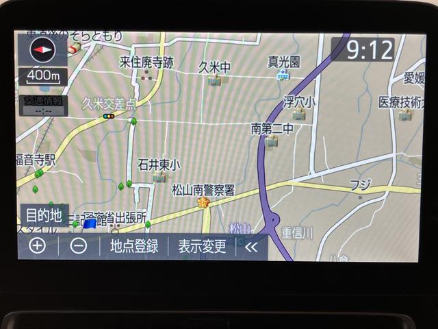 アクアＺ純正ナビ　パノラマモニター　ＣＤ　ＤＶＤ　ＥＴＣ　オートライト　ＬＥＤヘッドライト　クルーズコントロール　プッシュスタート　障害物センサー　電動格納ドアミラー　キーフリーシステム（愛媛県）の中古車