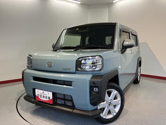 タフトGCD オートライト LEDヘッドライト 前席シートヒーター 電動パーキング プッシュスタート アイドリングストップ 障害物センサー 電動格納ドアミラー キーフリーシステム バックカメラ装着車(愛媛県)の中古車