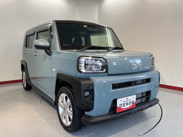 タフトGCD オートライト LEDヘッドライト 前席シートヒーター 電動パーキング プッシュスタート アイドリングストップ 障害物センサー 電動格納ドアミラー キーフリーシステム バックカメラ装着車(愛媛県)の中古車