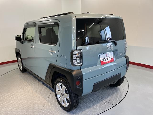 タフトGCD オートライト LEDヘッドライト 前席シートヒーター 電動パーキング プッシュスタート アイドリングストップ 障害物センサー 電動格納ドアミラー キーフリーシステム バックカメラ装着車(愛媛県)の中古車