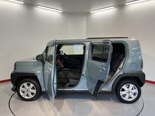 タフトGCD オートライト LEDヘッドライト 前席シートヒーター 電動パーキング プッシュスタート アイドリングストップ 障害物センサー 電動格納ドアミラー キーフリーシステム バックカメラ装着車(愛媛県)の中古車