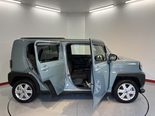 タフトGCD オートライト LEDヘッドライト 前席シートヒーター 電動パーキング プッシュスタート アイドリングストップ 障害物センサー 電動格納ドアミラー キーフリーシステム バックカメラ装着車(愛媛県)の中古車