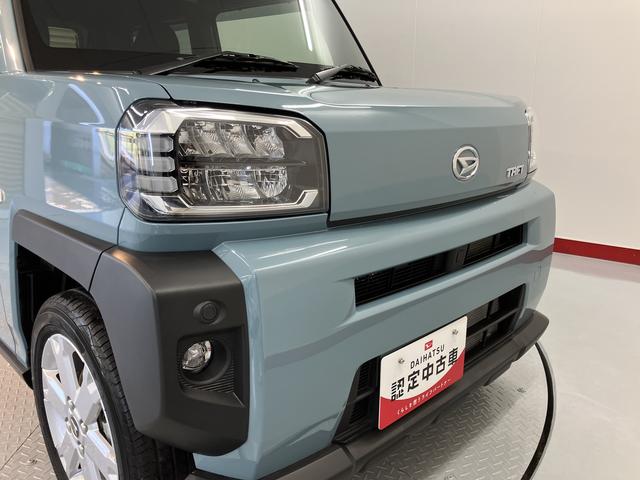 タフトGCD オートライト LEDヘッドライト 前席シートヒーター 電動パーキング プッシュスタート アイドリングストップ 障害物センサー 電動格納ドアミラー キーフリーシステム バックカメラ装着車(愛媛県)の中古車