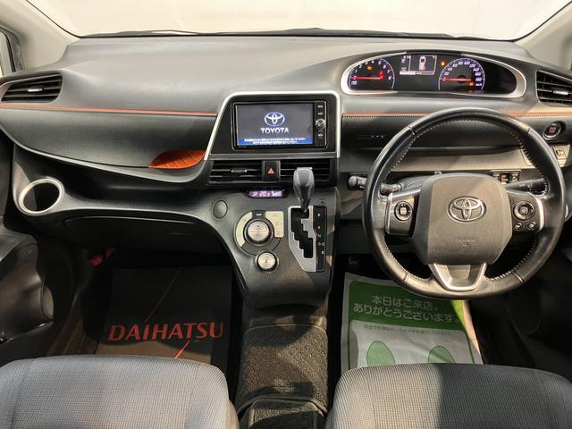 シエンタG純正ナビ バックモニター フルセグTV CD Bluetooth 後席モニター ETC 社外ドラレコ 両側電動スライドドア プッシュスタート アイドリングストップ 電動格納ドアミラー キーフリー(愛媛県)の中古車