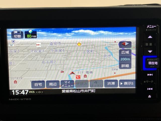 タフトＧターボ純正ナビ　バックモニター　フルセグＴＶ　ＣＤ　ＤＶＤ　ＵＳＢ　Ｂｌｕｅｔｏｏｔｈ　ドラレコ　ＥＴＣ　オートライト　ＬＥＤヘッドライト　前席シートヒーター　クルーズコントロール　　電動パーキング（愛媛県）の中古車