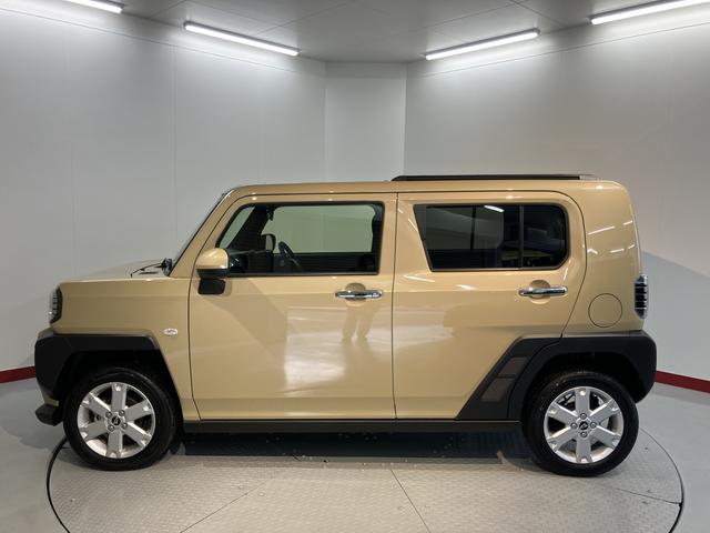 タフトG クロムベンチャー前席シートヒーター クルーズコントロール 障害物センサー プッシュスタート アイドリングストップ オートライト LEDヘッドライト 電動パーキング 電動格納ドアミラー キーフリーシステム(愛媛県)の中古車