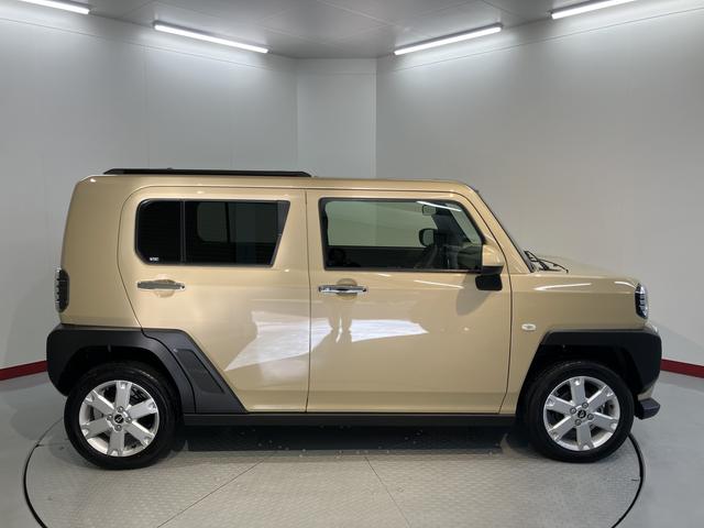 タフトG クロムベンチャー前席シートヒーター クルーズコントロール 障害物センサー プッシュスタート アイドリングストップ オートライト LEDヘッドライト 電動パーキング 電動格納ドアミラー キーフリーシステム(愛媛県)の中古車