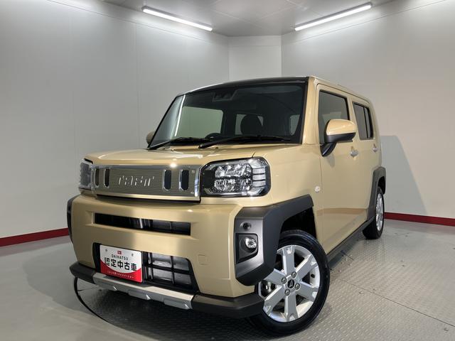 タフトG クロムベンチャー前席シートヒーター クルーズコントロール 障害物センサー プッシュスタート アイドリングストップ オートライト LEDヘッドライト 電動パーキング 電動格納ドアミラー キーフリーシステム(愛媛県)の中古車