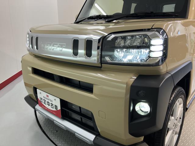 タフトG クロムベンチャー前席シートヒーター クルーズコントロール 障害物センサー プッシュスタート アイドリングストップ オートライト LEDヘッドライト 電動パーキング 電動格納ドアミラー キーフリーシステム(愛媛県)の中古車