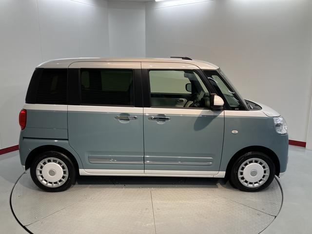 ムーヴキャンバスストライプスＧ両側電動スライドドア　スマートアシスト　９インチディスプレイオーディオ　バックカメラ　フルセグＴＶ　プッシュスタート　　ＬＥＤヘッドライト　フォグランプ　電動パーキング　左右シートヒーター（愛媛県）の中古車