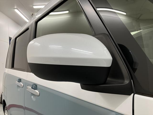 ムーヴキャンバスストライプスＧ両側電動スライドドア　スマートアシスト　９インチディスプレイオーディオ　バックカメラ　フルセグＴＶ　プッシュスタート　　ＬＥＤヘッドライト　フォグランプ　電動パーキング　左右シートヒーター（愛媛県）の中古車