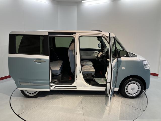 ムーヴキャンバスストライプスＧ両側電動スライドドア　スマートアシスト　９インチディスプレイオーディオ　バックカメラ　フルセグＴＶ　プッシュスタート　　ＬＥＤヘッドライト　フォグランプ　電動パーキング　左右シートヒーター（愛媛県）の中古車