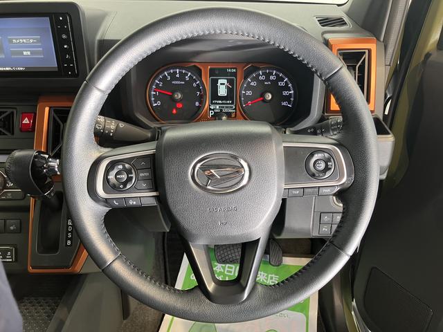 タフトGターボ純正ナビ バックモニター フルセグTV CD DVD USB Bluetooth ドラレコ ETC クルーズコントロール オートライト LEDヘッドライト 前席シートヒーター 電動パーキング(愛媛県)の中古車