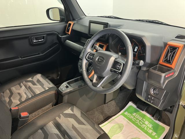 タフトGターボ純正ナビ バックモニター フルセグTV CD DVD USB Bluetooth ドラレコ ETC クルーズコントロール オートライト LEDヘッドライト 前席シートヒーター 電動パーキング(愛媛県)の中古車