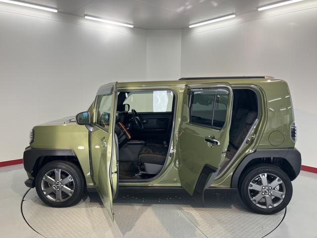 タフトGターボ純正ナビ バックモニター フルセグTV CD DVD USB Bluetooth ドラレコ ETC クルーズコントロール オートライト LEDヘッドライト 前席シートヒーター 電動パーキング(愛媛県)の中古車