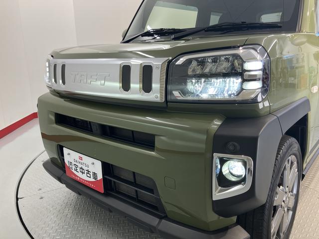 タフトGターボ純正ナビ バックモニター フルセグTV CD DVD USB Bluetooth ドラレコ ETC クルーズコントロール オートライト LEDヘッドライト 前席シートヒーター 電動パーキング(愛媛県)の中古車
