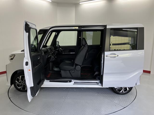 タントカスタムＸ両側電動スライドドア　ＬＥＤヘッドライト　フォグランプ　バックカメラ　オートエアコン　アルミホイール　電動パーキング（ホールド機能付き）　プッシュスタート　電動格納ドアミラー　スマートアシスト（愛媛県）の中古車