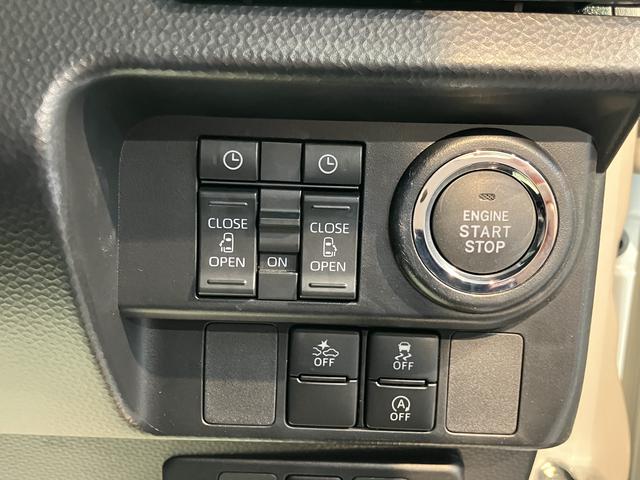 トールカスタムＧ　ターボ２ＷＤ　プッシュスタート　運転席・助手席シートヒーター　電動パーキングブレーキ　両側電動スライドドア　アイドリングストップ　オートライト　ＬＥＤヘッドライト　フロントフォグランプ　純正メモリーナビ（愛媛県）の中古車