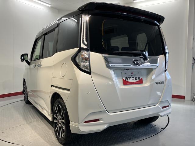 トールカスタムＧ　ターボ２ＷＤ　プッシュスタート　運転席・助手席シートヒーター　電動パーキングブレーキ　両側電動スライドドア　アイドリングストップ　オートライト　ＬＥＤヘッドライト　フロントフォグランプ　純正メモリーナビ（愛媛県）の中古車