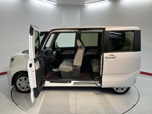 タントＸ片側電動スライドドア　プッシュスタート　ディスプレイオーディオ　フルセグＴＶ　バックカメラ　ＬＥＤヘッドライト　左右シートヒーター　電動パーキング　アイドリングストップ　スマートアシスト（愛媛県）の中古車