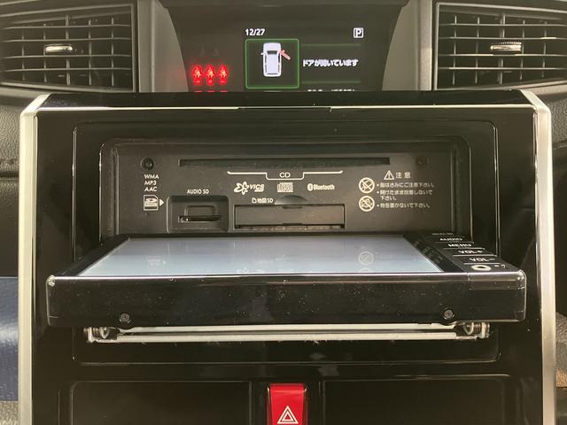 タンクカスタムＧ−Ｔプッシュスタート　両側電動スライドドア　アイドリングストップ　オートライト　ＬＥＤヘッドライト　フロントフォグランプ　盗難防止装置　純正ナビ　ＣＤ　ＳＤ　Ｂｌｕｅｔｏｏｔｈ　ＡＵＸ　バックカメラ（愛媛県）の中古車