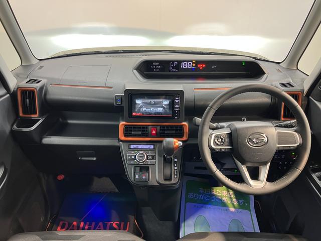 タントファンクロスターボ純正ナビ　バックモニター　フルセグＴＶ　ＣＤ　ＤＶＤ　ＵＳＢ　Ｂｌｕｅｔｏｏｔｈ　ドラレコ　両側電動スライドドア　前席シートヒーター　オートライト　ＬＥＤヘッドライト　電動パーキング　障害物センサー（愛媛県）の中古車